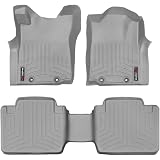 WeatherTech FloorLiner – 1st & 2nd Row – For 2008-2011 Toyota Tacoma – Black TPE