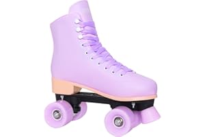 Nattork Roller Skates for Women Outdoor Fun Fashionable Roller Derby Skates for Men Girls Boys Indoor Rink Skates