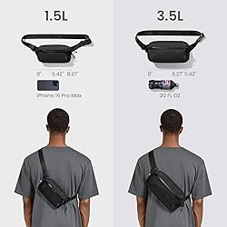tomtoc 3.5L X-Pac Sling Bag with RFID