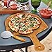 BambooWorx Pizza Peel, Premium Natural Bamboo Paddle, Perfect for Homemade Pizza, Bread Baking, Cheese Board, Cutting board, or Serving Board.