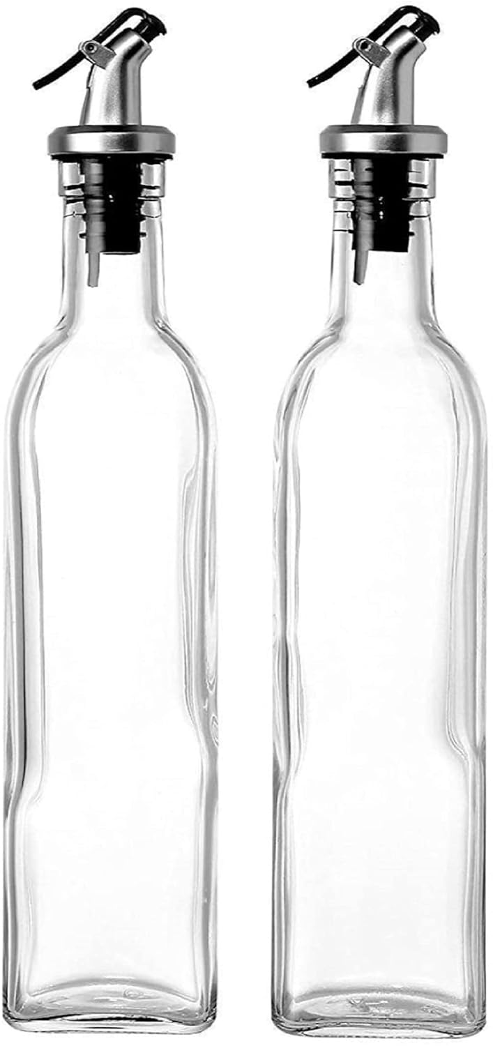 Buy Oil Bottle Glass Oil Dispenser, Vinegar Dispenser, BPA Free, Salad