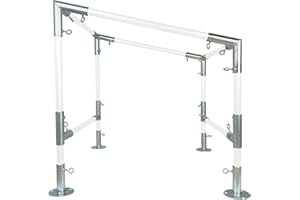 COWBOY CANOPY 10' x 10' Slope, Lean-to Canopy Fittings Kit, DIY Metal Carport Frame Parts, 1" EMT