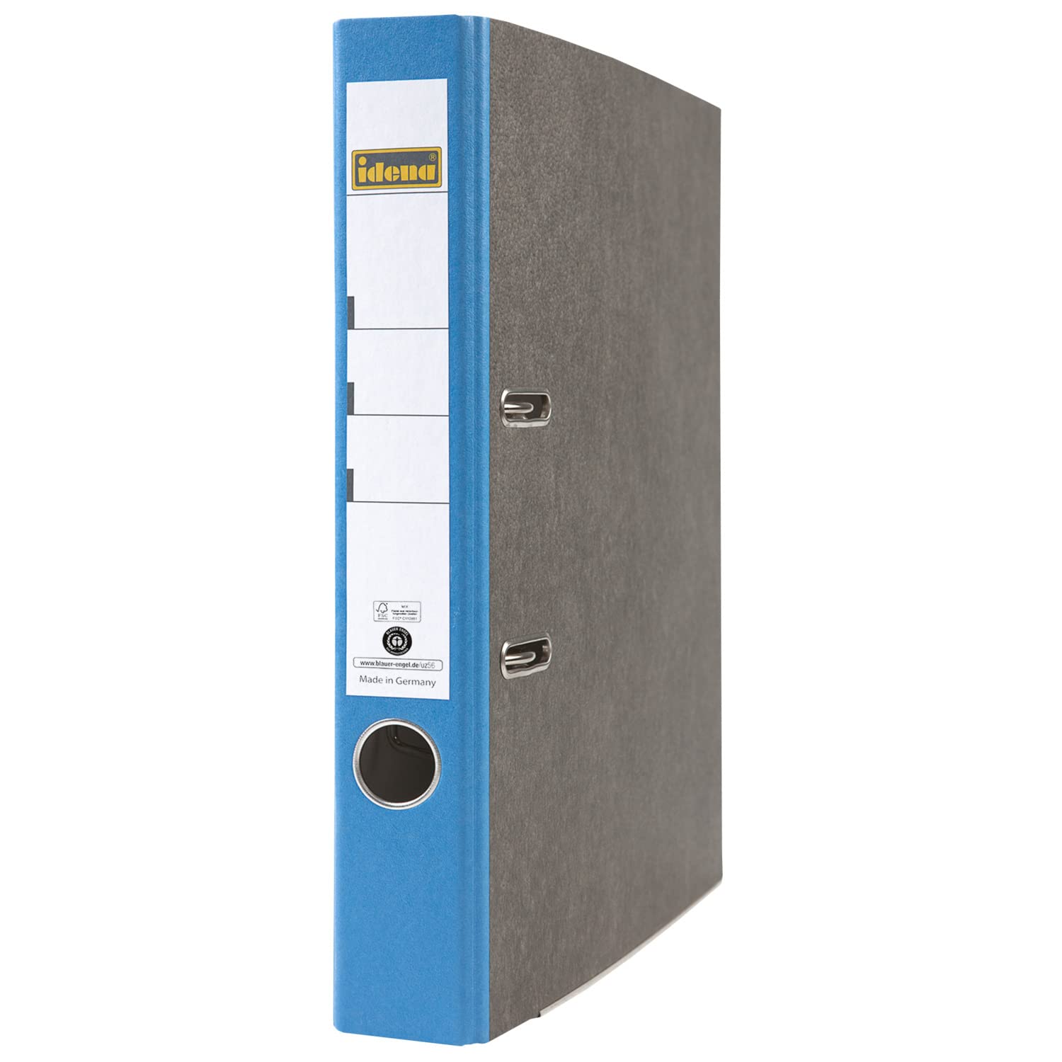 Idena Folder A4 FSC-Mix, 5 cm, Marbled Blue