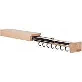 Glideware Pan 7 Hook Utility Organizer with Ball Bearing Slides