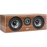 Polk Audio Reserve Series R300 Compact Center Channel Speakers for Home Theater, Dynamic Audio, 1" Pinnacle Ring Tweeter & Dual 5.25" Turbine Cone Woofers, Hi-Res Certified, Wall Mountable, Brown