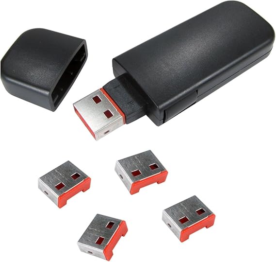 ExPro® USB Port Blocker Key with 44 locks Red Amazon.co.uk