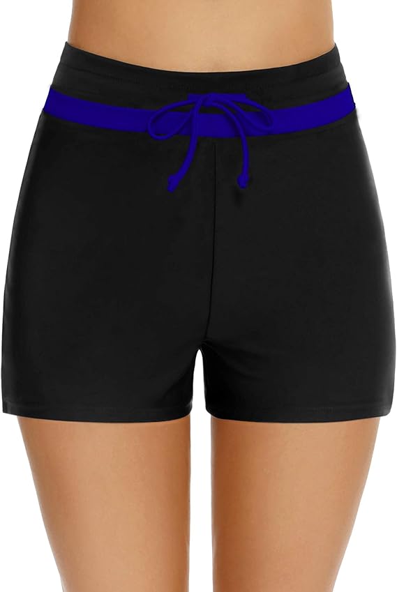 Tournesol Women's Bathing Suit Shorts Tummy Control Swim Boy Shorts