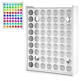 PEUTIER Paint Organizer, 63 Holes Acrylic Paint