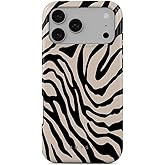 BURGA Phone Case for iPhone 17 Pro Max - Cute, Trendy, Aesthetic, Pattern Phone Cover, Hard Shell Protection - fits Apple iPhone 17 Pro Max Case for Women and Men