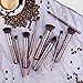 Docolor Makeup Brushes 10 Pcs Makeup Brush Set Premium Synthetic Kabuki Foundation Blending Brush Face Powder Blush Concealers Eye Shadows Make Up Brushes Kit