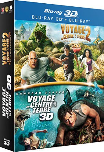 Voyage Au Centre De La Terre + Voyage Au Centre De La Terre 2 : L'île Mystérieuse - Pack