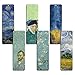 Loving Vincent Van Gogh Bookmarks Cards (60-Pack) - Starry Night Sunflowers Almond Blossoms Bookmarker Literary Gifts for Men and Women - Premium Quality Stocking Stuffers