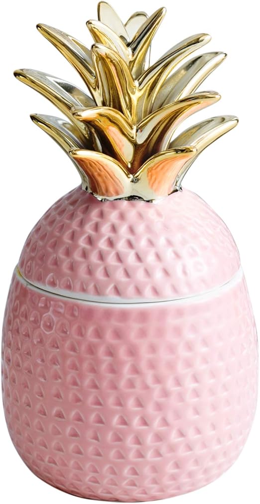 Amazon Com Jojuno 9 Ceramic Pineapple Centerpiece Decor Ananas