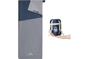Naturehike Envelope Sleeping Bag – Ultralight Portable, Waterproof, Compact,Comfortable with Compression Sack - 3 Season Slee