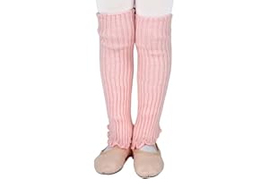 DANCEYOU Ballet Leg Warmers for Girls Toddler Teens Stirrup Ankle Warmers Knitted Socks for Dance Practice Yoga Sports Casual