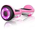 Scooter, 6.5" Two-Wheel Scooters with Fashion LED Lights for Kids