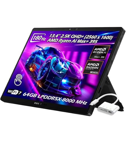 Amazon.com: ASUS ROG Flow X13 GV301 Laptop Touch 2 en 1 | 13.3