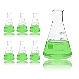 Utile Glass Erlenmeyer Flask Set, 250ml Narrow