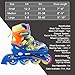 Otw-Cool Adjustable Inline Skates for Kids Boys skates with All Wheels Light up, Safe and Durable Inline Roller Skates for Boys
