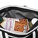 Hydracentials Insulated Lunch Bag For Women (Black)