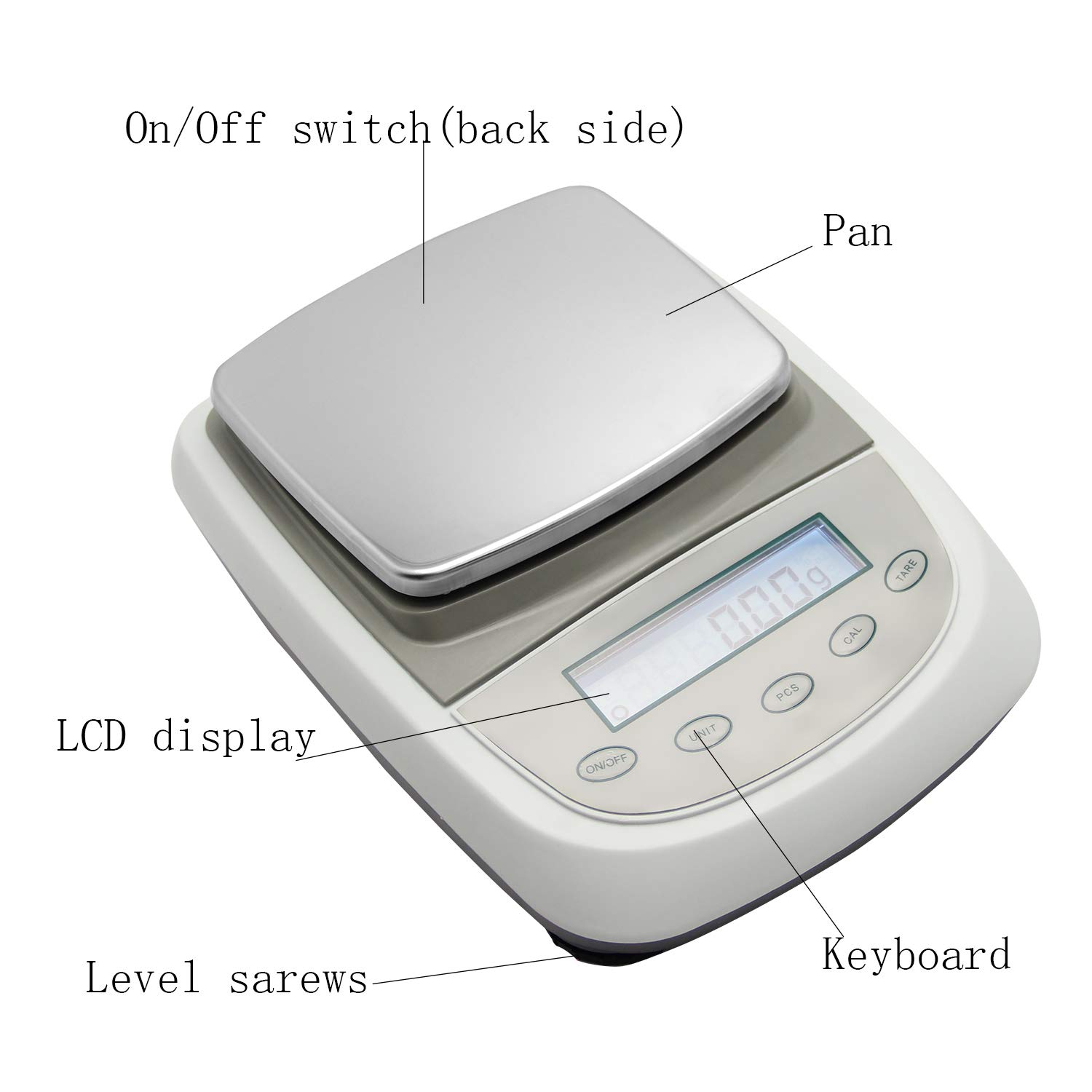 CGOLDENWALL TDA2 Series Analytical Balance Scale Electric Balance