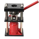 6T Manual Hydraulic Hose Crimper, 6 Teeth Hydraulic Hose Crimping Tool | Bottle Jack Hose Crimper, Crimping 0.51&rdquo;-0.79&rdquo;(13 - 20 mm ) PVC and Rubber Hose, for Automotive, Industrial and Agricultural