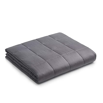 Buy YnM Weighted Blanket (15 lbs, 48'x72', Twin Size) | 2.0 Cool Heavy