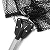 Eyourlife-Folding-Landing-Net-Fishing-Telescoping-Landing-Net-Aluminum-Landing-Net-Super-Precision-Mesh-Design-Professional-Fishing-Landing-Net-Black