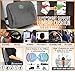 Smart Lumbar Support Back Cushion Pillow - for Lower Back Pain Relief, Everlasting Comfort, Ergonomic 3-Strap System (Grey)
