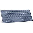 OMOTON Bluetooth Keyboard for iPad 10th Generation, iPad 10.2 (9th/8th/7th), iPad Pro 13/12.9/11 inch, iPad Air 13/11 inch, iPad Air 5th/4th Gen, iPad Mini and More Bluetooth Enabled Devices, Blue