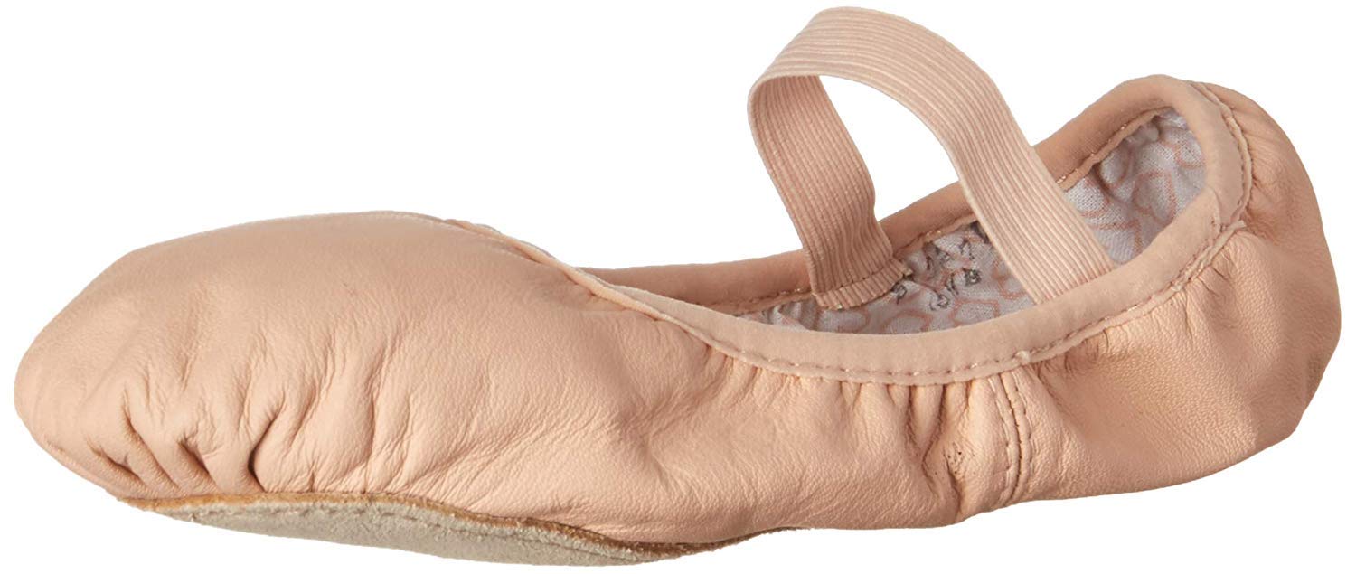 Photo 1 of Bloch Girls Dance Toddler's Belle Leather Ballet Shoe/Slipper, Pink, 6.5
