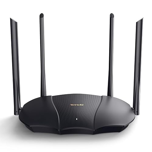 Tenda WiFi 6 AX3000 Smart WiFi Router, Dual Band Gigabit Wireless ...