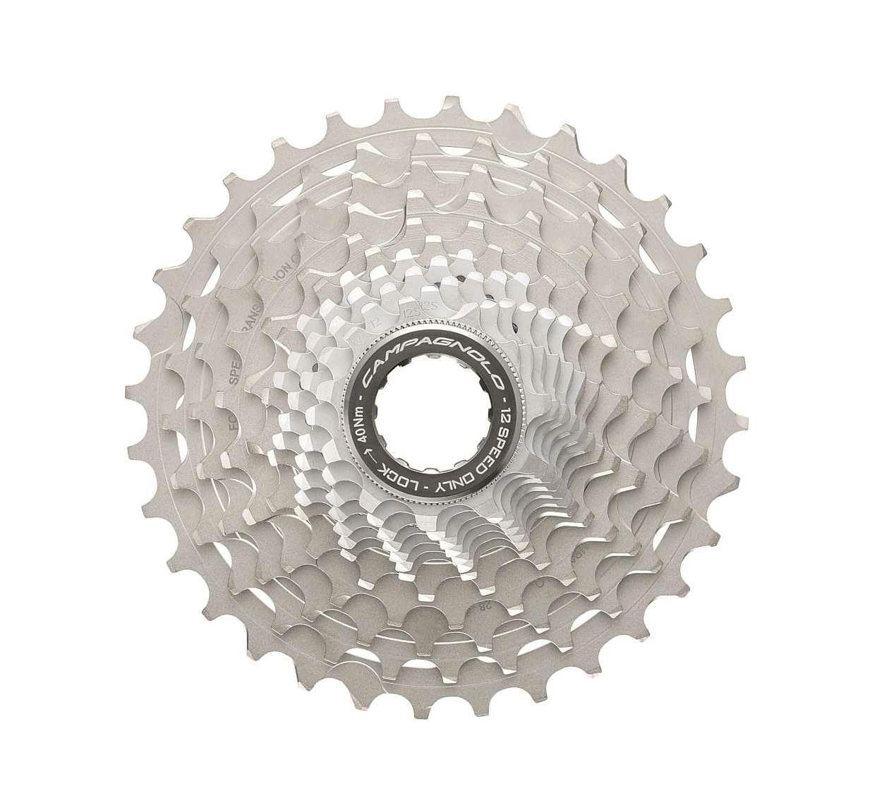 Campagnolo Unisex Super Record 12 Speed Cassette, Silver, 11-29T UK