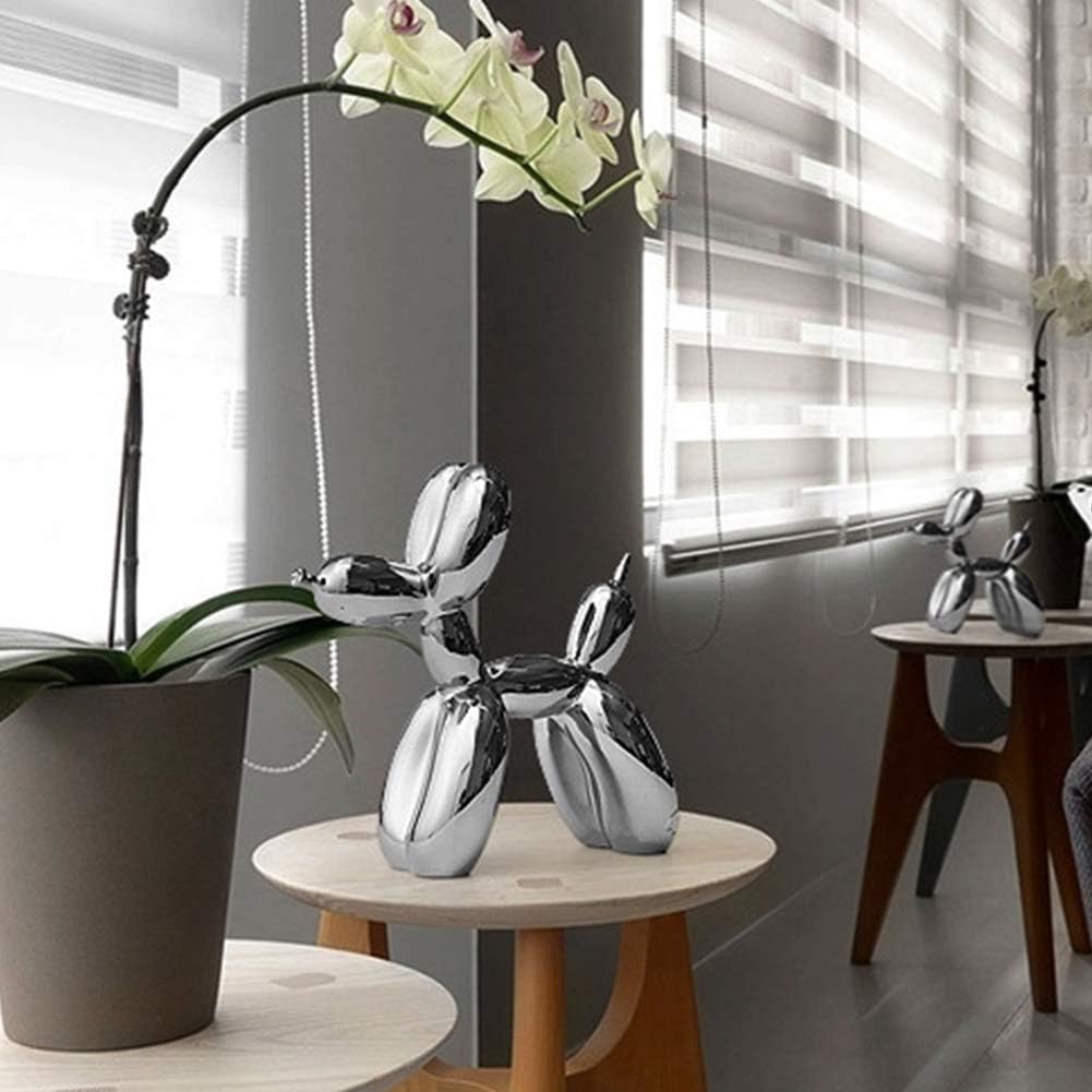 Savacaf Com Skulpturen Dekoartikel 10 4 Cm Ysoutstripdu Harz Schone Glanzende Luftballon Hund Form Kunst Statue Skulptur Figur Startseite Dekorative Kunsthandwerk Blau 