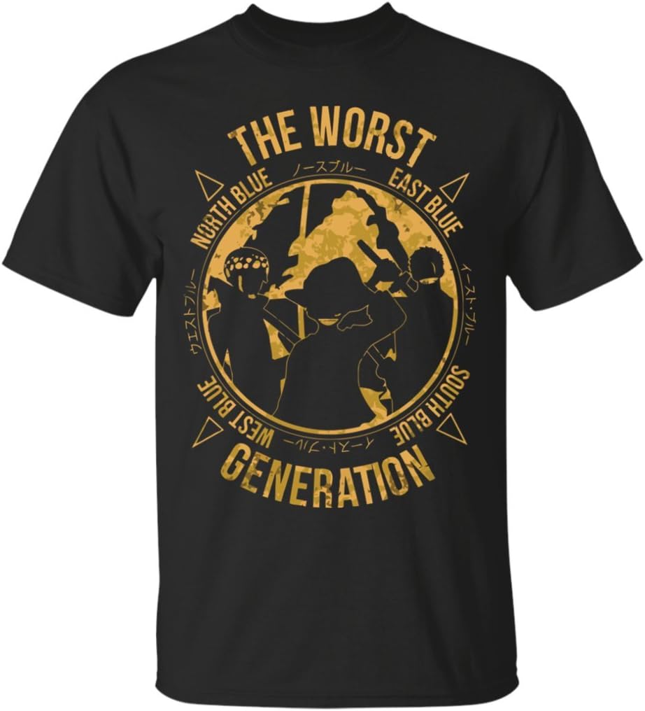 Emily Gift Shop One Piece-The Worst Generation T-Shirt-Unisex
