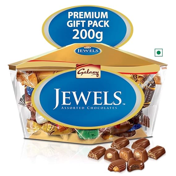 Galaxy Jewels, Assorted Chocolates, 200g Box Amazon.in Grocery