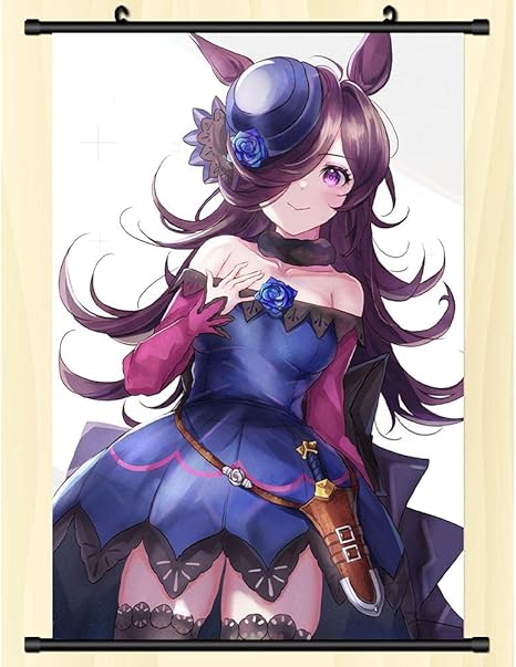 Amazon ウマ娘 プリティーダービーアニメ巻物ポスター繊維布画壁画家の装飾壁画 19 7x29 5inch 50x75cm アニメ 萌えグッズ 通販