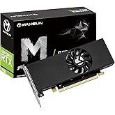 maxsun GeForce RTX 3050 6GB Graphics Cards GDDR6 Video Graphics Card GPU for Gaming PC Mini Small Form Factor SSF Slim Low Profile Design PCI Express 4.0, HDMI 2.1, DisplayPort 1.4a