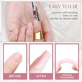 Saviland 100g Light Pink Builder Nail Gel - Hard Gel for Nail Extensions view 6
