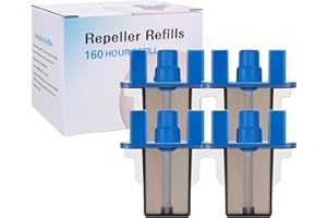 ETTIVORN Rechargeable cartridges, Advanced cartridges Compatible with Thermacell Refills (4Pcs)