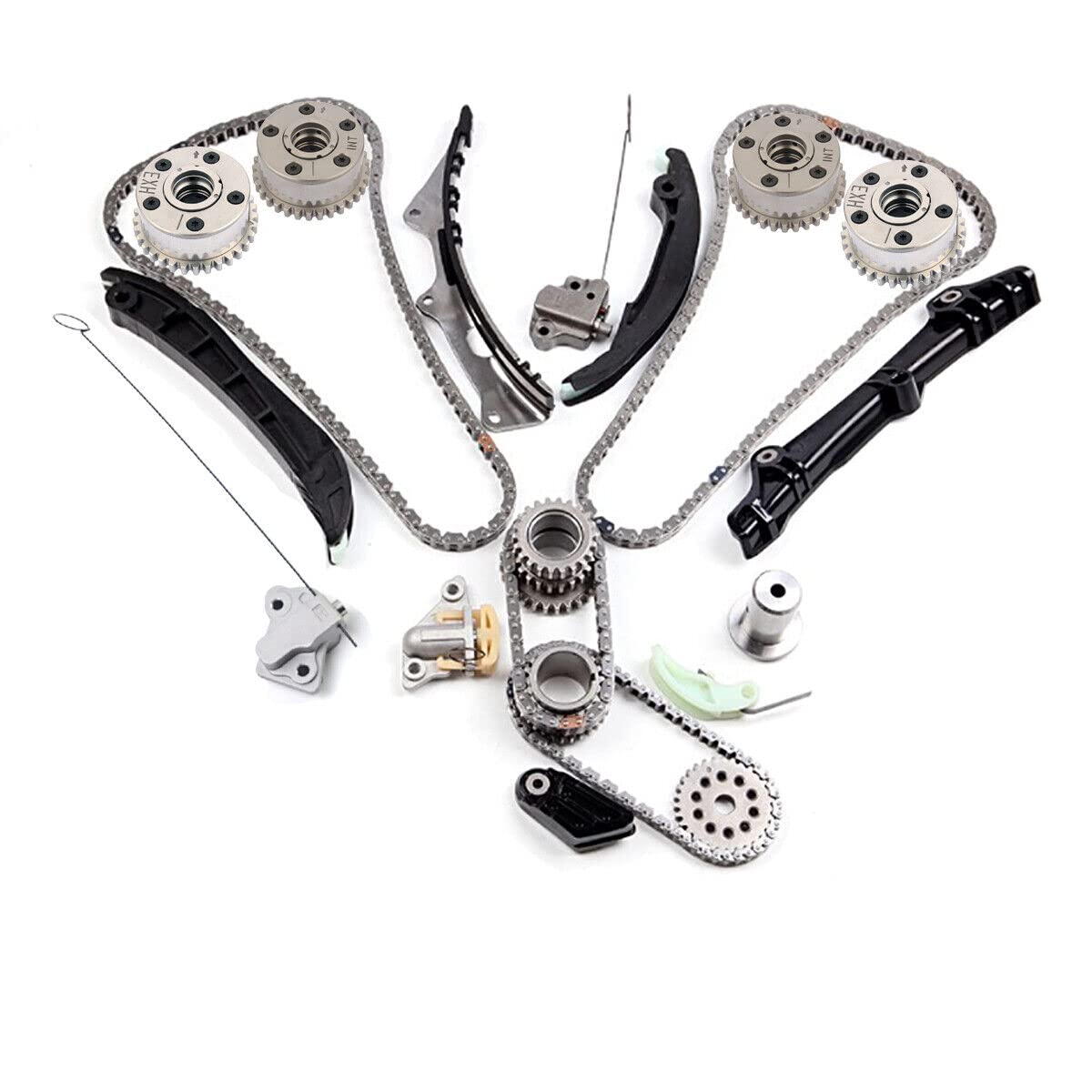 GELUOXI Timing Chain VVT Gear Kit Replacement for