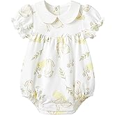 pureborn Baby Girls Boys Bodysuit Super Soft Cotton Romper 0-24 Months