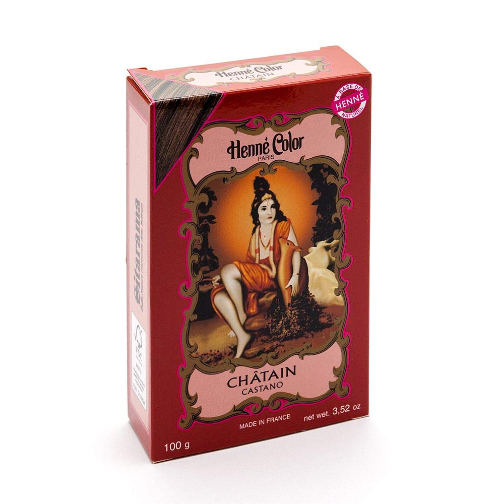 Henné Color Henna Powder Chestnut Brown, 100 g