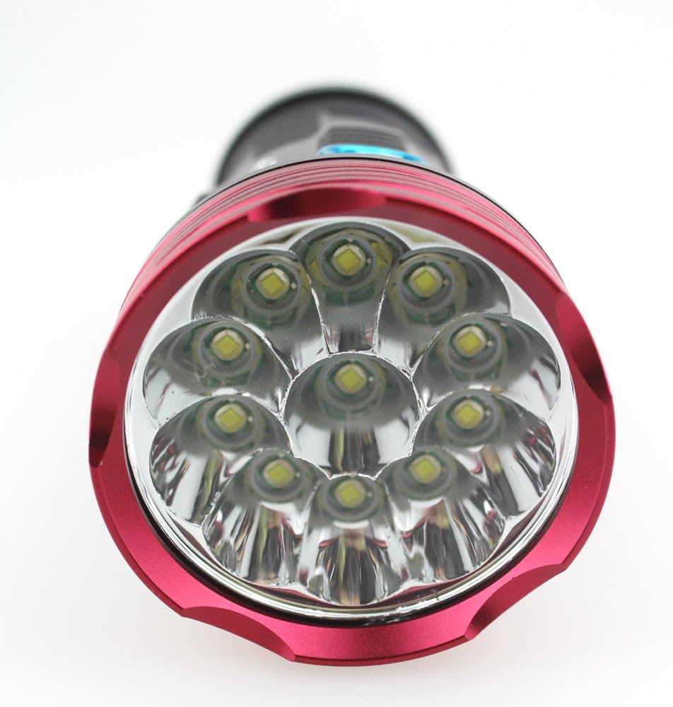 Manta Ray S11 Hunting LED Torch Lamp 11xCREE XML 11000lm 3-Mode LED Flashlight Camping lighting [Energy Class A+++]