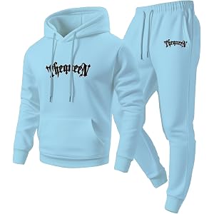 Track Suits for Men Set Long Sleeve Hoodies and Sweatpants Jogging Suits