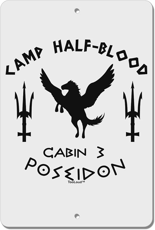 Amazon Com Tooloud Cabin 3 Poseidon Camp Half Blood Aluminum 8 X