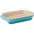 Le Creuset Stoneware Rectangular Dish, 1.8 qt. (10.5" x 7"), Caribbean
