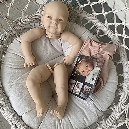 AN-LOKLIK 23inch DIY Reborn Doll Kit Vinyl Head Soft Touch Toy
