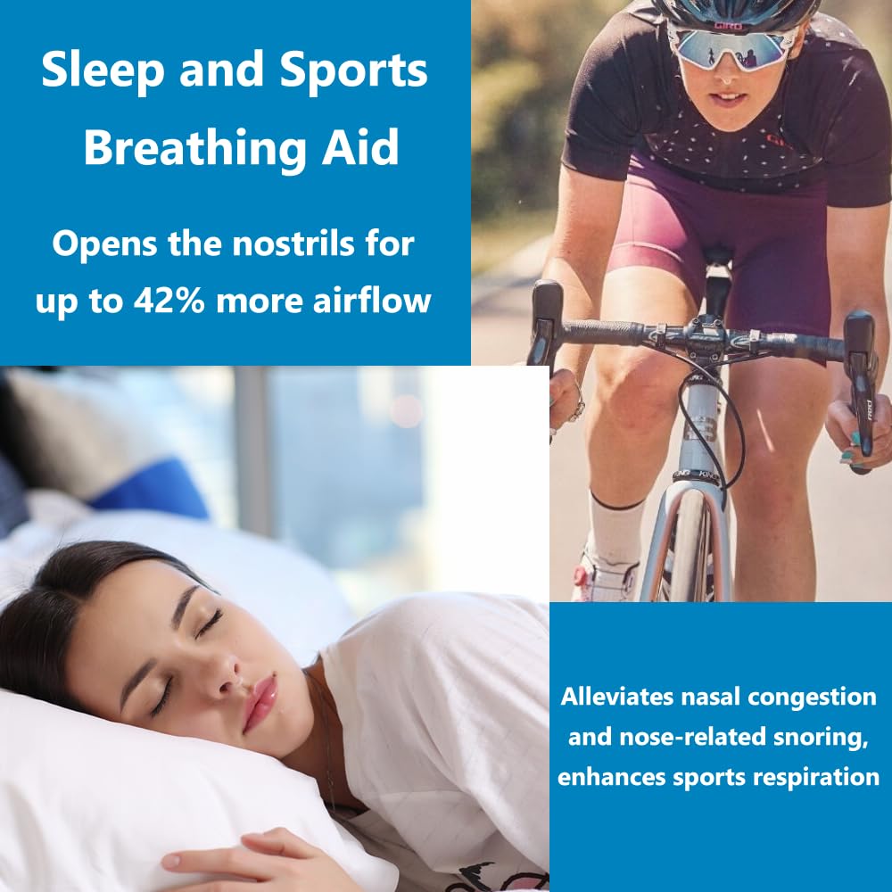 WoodyKnows Super-Support Nasal Dilator, Improves Sleep and Sports Airflow, Nasal Congestion and Nose-Related snoring aid (Trial XS/S/M/L)