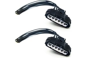 LEEZHEN Connector Pigtail 6 pin TPS Throttle Body Repair Connector Compatible with TOYOTA for LEXUS for SCION Replace 90980-11858